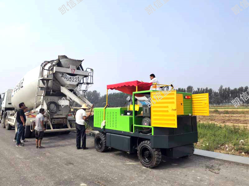 水泥砼護(hù)路石滑模成型機(jī)